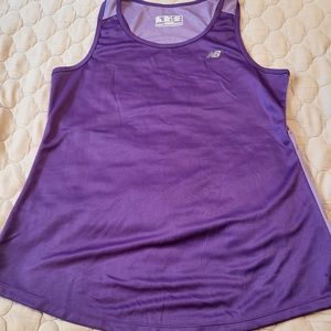 Vintage New Balance women's tank. Purple.  Size Large